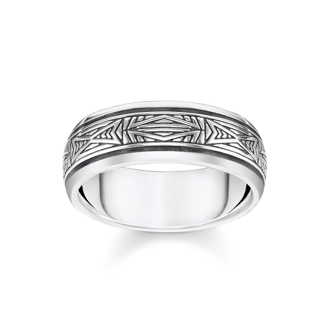 Thomas Sabo - Silver Ornamental Band Ring