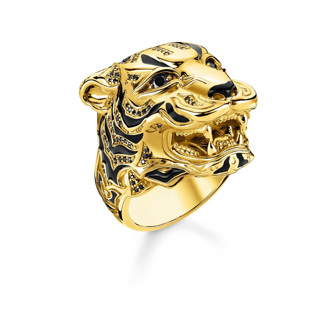 Thomas Sabo - Gold Tiger Head Ring