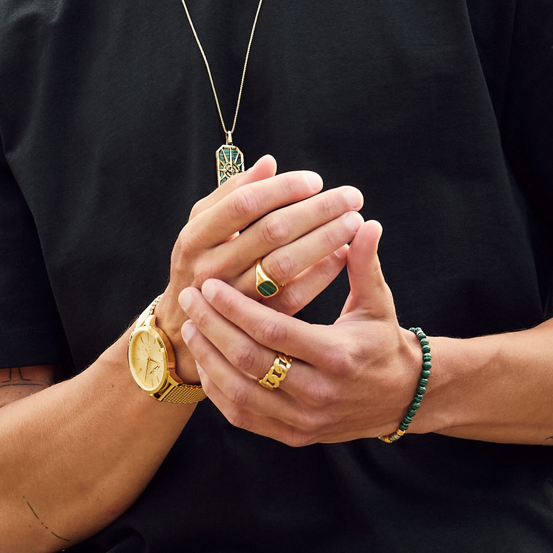 Thomas Sabo - Gold Curb Chain Ring