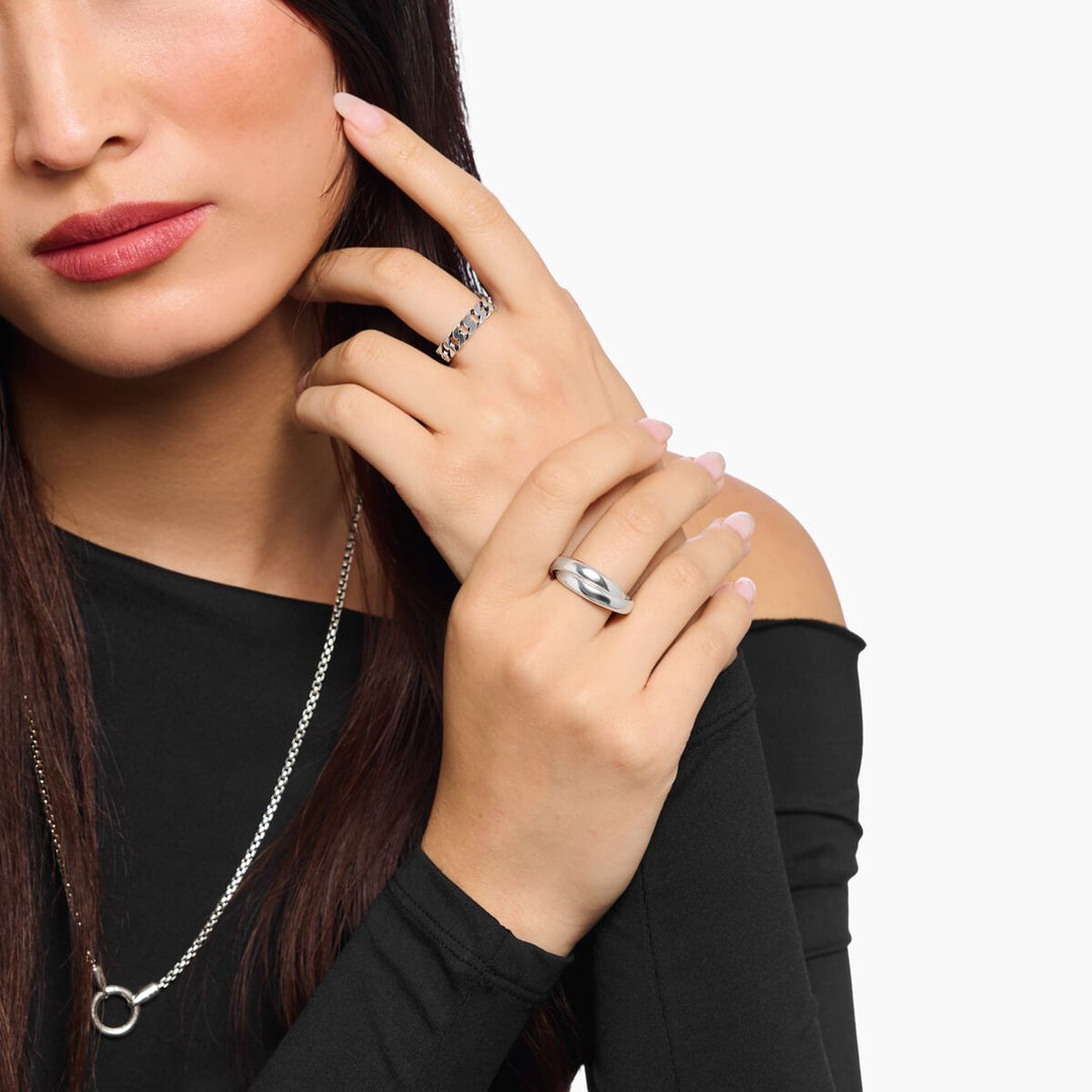 Thomas Sabo - Duo Design Slim Ring - Silver