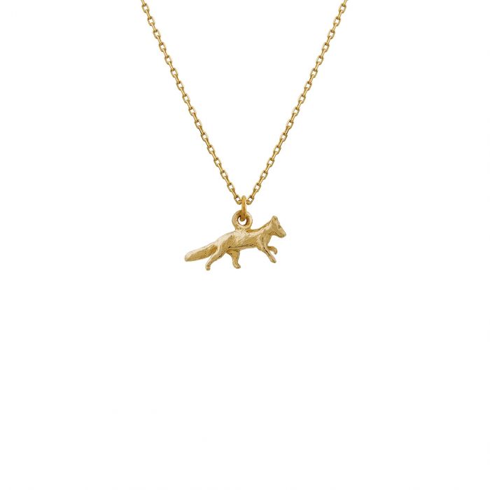 Alex Monroe - Teeny Tiny Fox Necklace - Gold