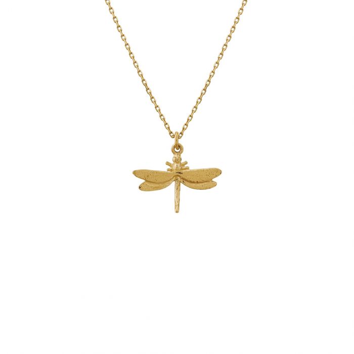 Alex Monroe - Teeny Tiny Dragonfly Necklace - Gold