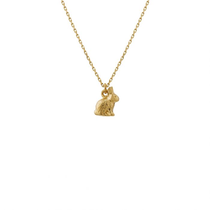 Alex Monroe - Teeny Tiny Rabbit Necklace - Gold