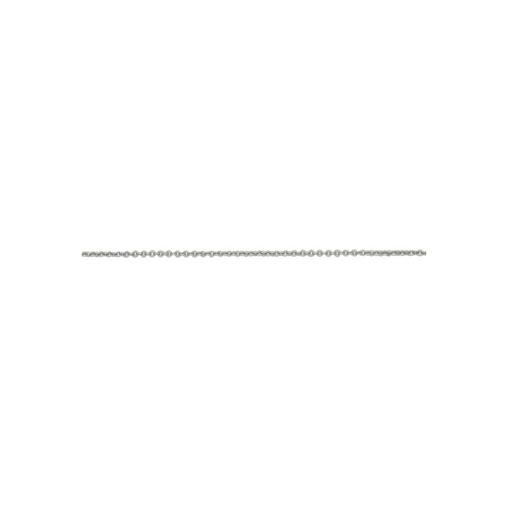 RUBIROX - Trace Chain Fine - 9ct White Gold - Adjustable