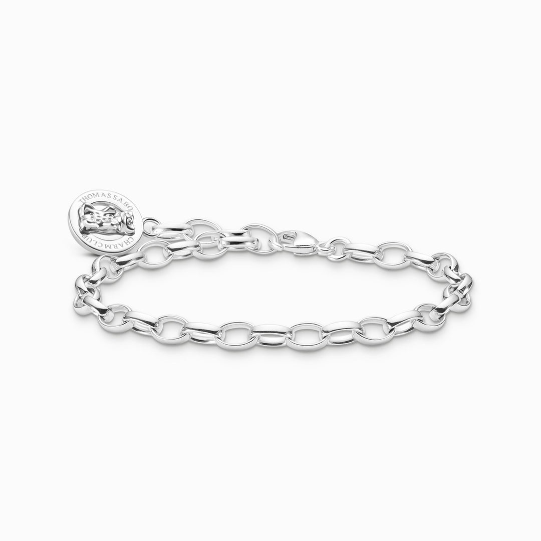 Thomas Sabo - Goldbears Logo Charm Bracelet - Silver