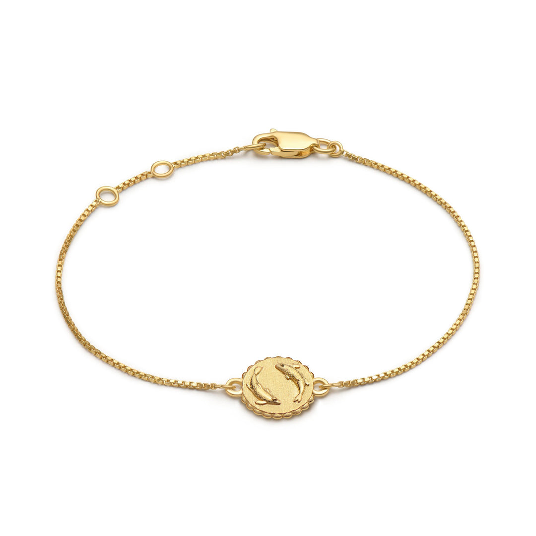 Rachel Jackson - Pisces Zodiac Mini Art Coin Bracelet