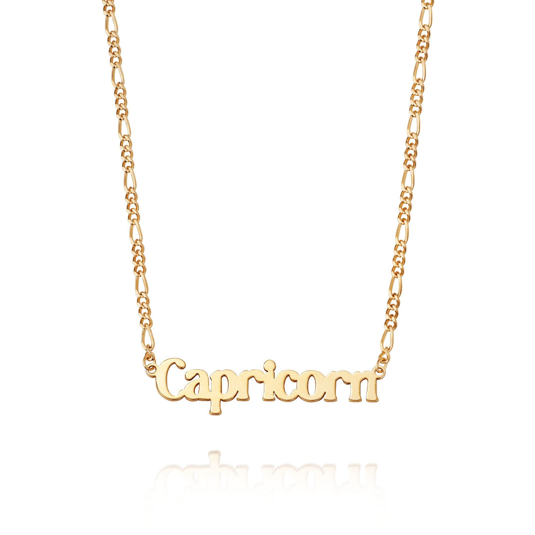 Daisy London - Capricorn Zodiac Necklace - Gold