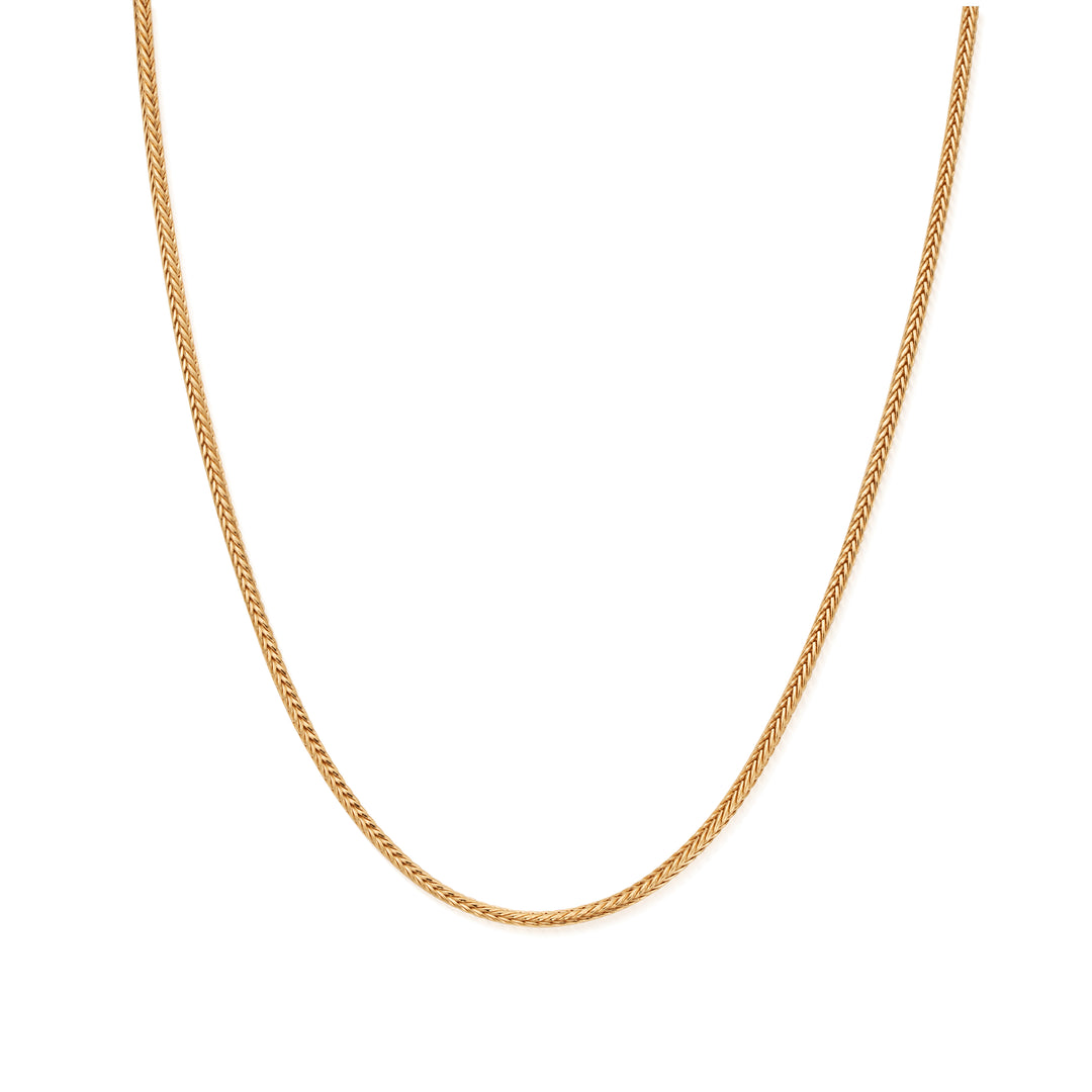 ChloBo - Men's Fox Tail Chain Necklace - Gold