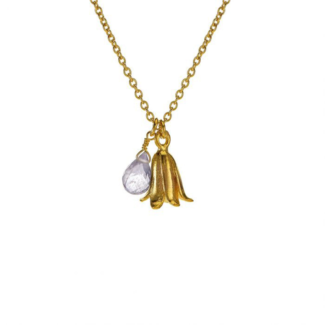 Alex Monroe - Bluebell Necklace - Gold