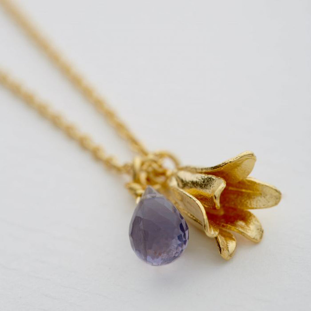 Alex Monroe - Bluebell Necklace - Gold