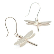 Alex Monroe - Dragonfly Hook Earrings - Silver