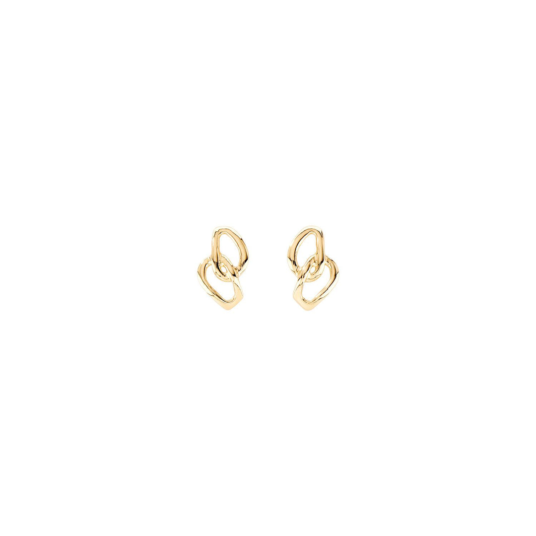 UNOde50 - Inseparables Earrings - Gold