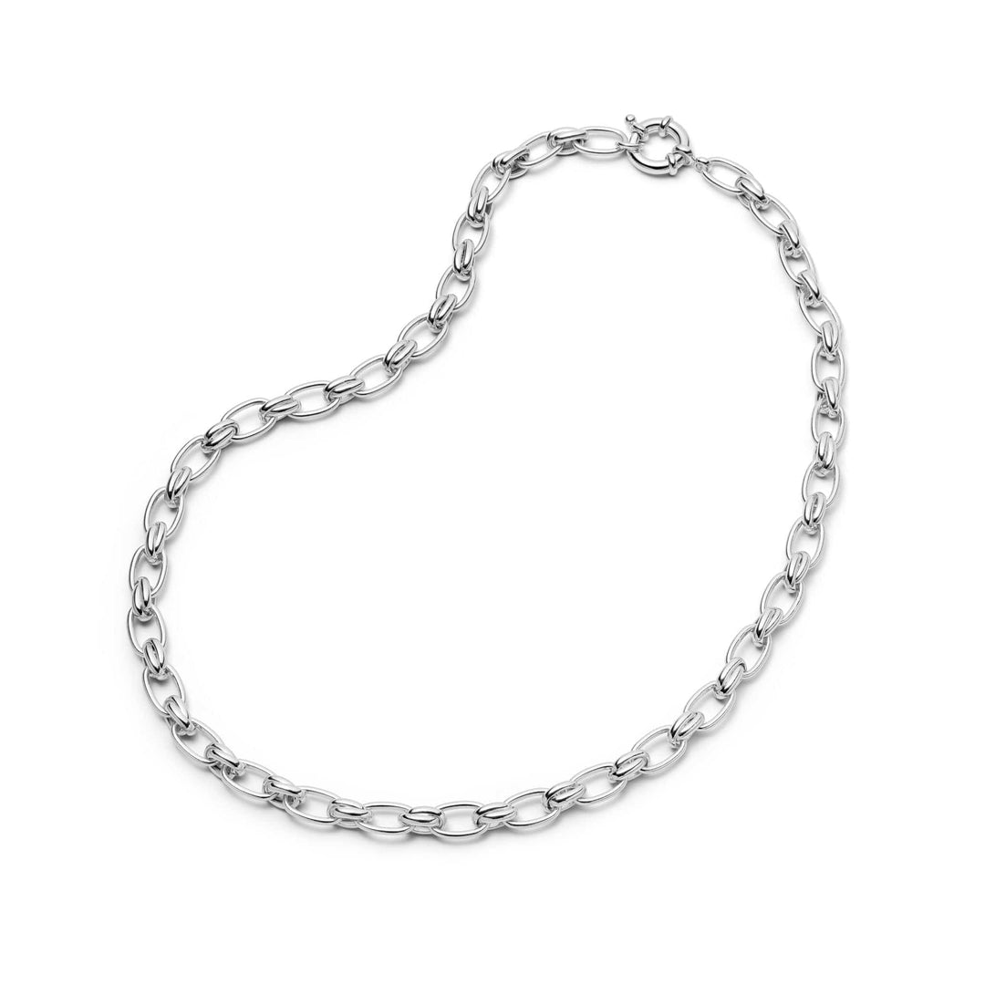 Daisy London - Polly Newman Vintage Link Chain Necklace - Silver