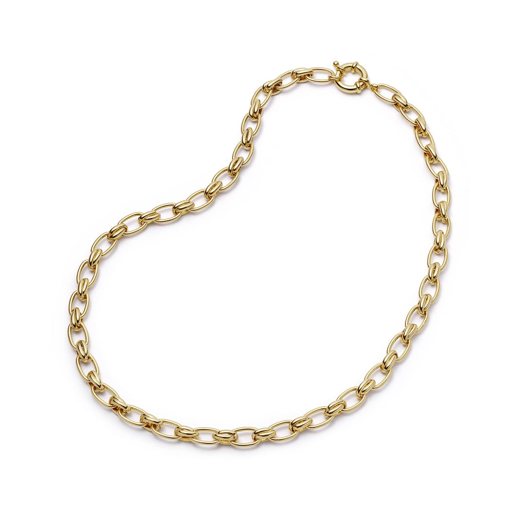 Daisy London - Polly Newman Vintage Link Chain Necklace - Gold