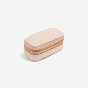 Stackers - Blush Pink Petite Zipped Travel Jewellery Box