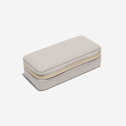 Stackers - Taupe Medium Zipped Travel Jewellery Box