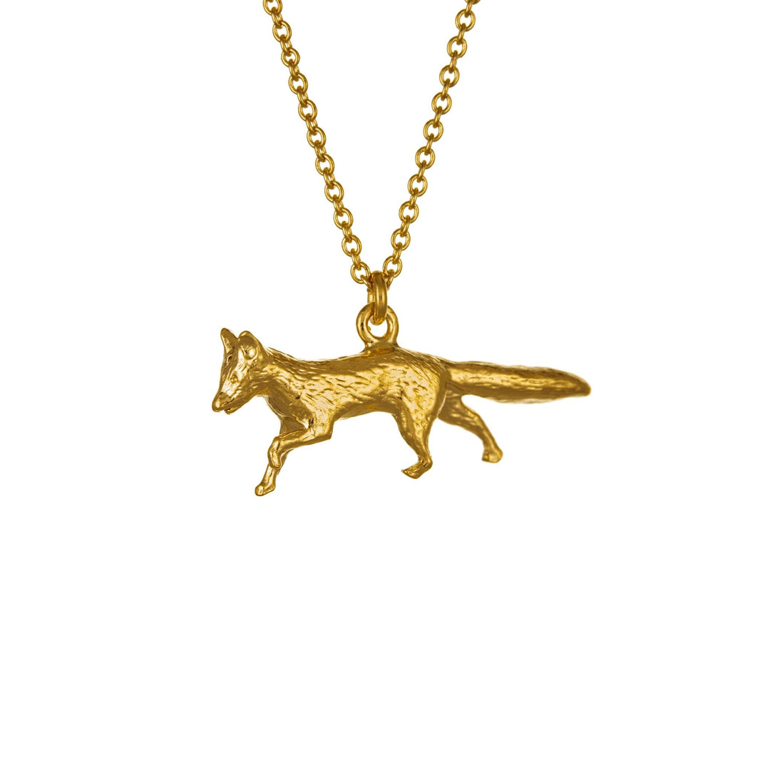 Alex Monroe - Prowling Fox Necklace - Gold