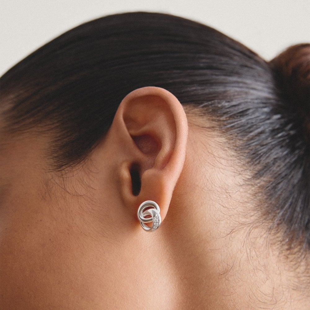 Thomas Sabo - Together Earring Studs With White Zirconia - Silver