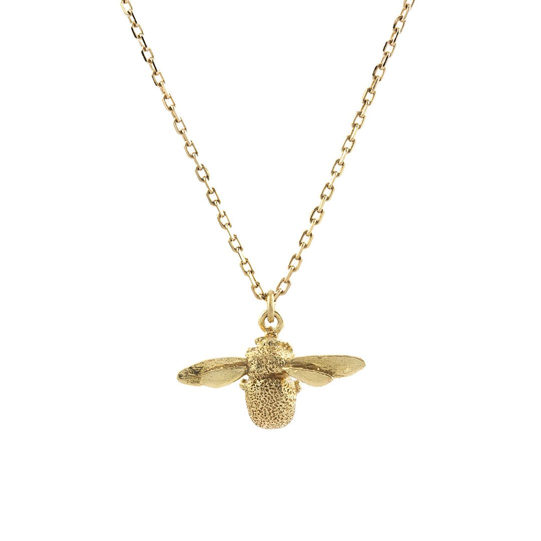 Alex Monroe - Teeny Tiny Bumblebee Necklace - Gold
