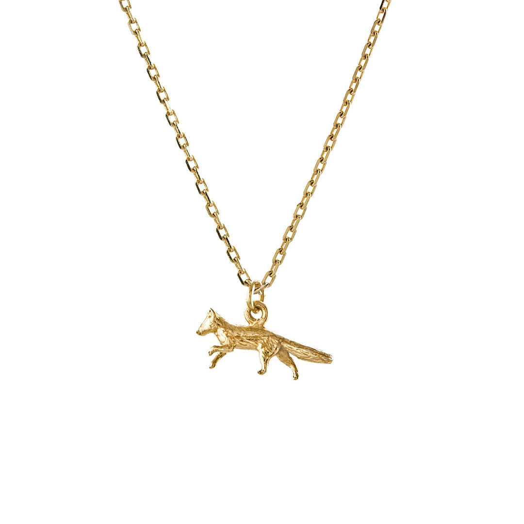 Alex Monroe - Teeny Tiny Fox Necklace - Gold