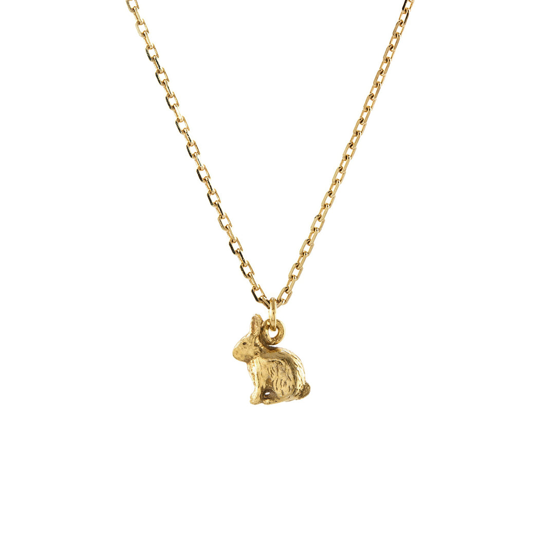 Alex Monroe - Teeny Tiny Rabbit Necklace - Gold